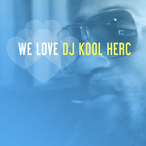 Cover der Compilation We Love DJ Kool Herc