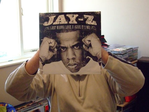 Jay-Z Vinyl Sleeve Head