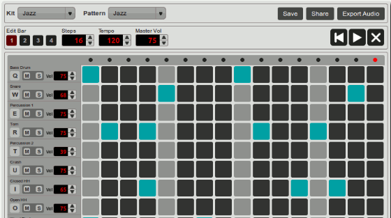 Screenshot von PatternSketch