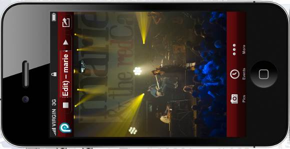 Screenshot eines Songpier-Demos